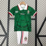 Camiseta México 1ª Equipación Retro Niño 1998