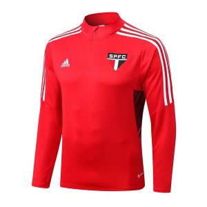 Sudadera De Training Sao Paulo 2023 Rojo