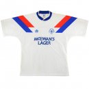 2ª Equipación Replica Camiseta Rangers Retro 1990 1992 Blanco