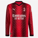 Tailandia Camiseta AC Milan 1ª Equipación ML 2023-2024