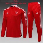 Niños Chandal Ajax 2022 Rojo Niños Chandal Ajax 2022 Rojo