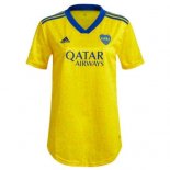 Replica Camiseta Boca Juniors 3ª Equipación Mujer 2022-2023 Amarillo