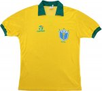 1ª Equipación Replica Camiseta Brasil Topper Retro 1988 Amarillo 1ª Equipación Replica Camiseta Brasil Topper Retro 1988 Amarillo