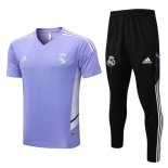 Entrenamiento Real Madrid Conjunto Completo 2022-2023 Purpura