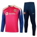 Sudadera De Training Barcelona 2024-2025 Rojo Azul