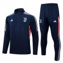 Sudadera De Training Juventus 2022-2023 Azul Rosa