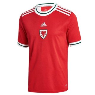 Replica Camiseta Gales 1ª Equipación Euro 2022