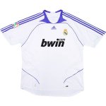 1ª Equipación Replica Camiseta Real Madrid Retro 2007 2008 Blanco 1ª Equipación Replica Camiseta Real Madrid Retro 2007 2008 Blanco