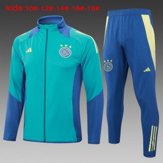 Niños Chandal Ajax 2024-2025 Verde 3