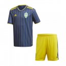 2ª Equipación Camiseta Suecia Niño 2021 Azul