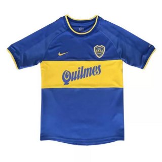 1ª Equipación Replica Camiseta Boca Juniors Retro 2000 Azul