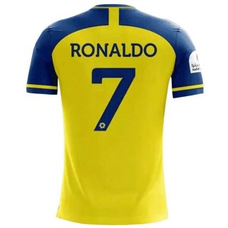 Tailandia Camiseta Al-Nassr FC 1ª Equipación Ronaldo 7 2022-2023