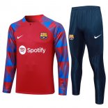 Sudadera De Training Barcelona 2024 Rojo Azul