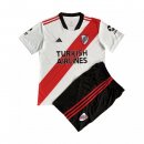 1ª Equipación Camiseta River Plate Niño 2021-2022 Blanco