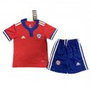 1ª Equipación Camiseta Chile Niño 2022 Rojo