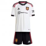 Camiseta Manchester United 2ª Equipación Niño 2022-2023