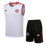 Camiseta Manchester United Sin Mangas Conjunto Completo 2021-2022 Camiseta Manchester United Sin Mangas Conjunto Completo 2021-2022