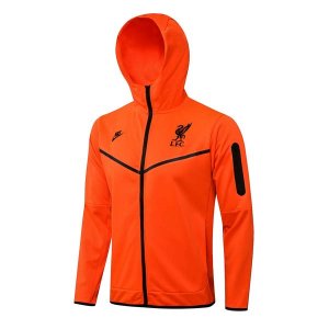 Chandal Con Capucha Liverpool 2022-2023 Naranja