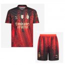 Camiseta AC Milan 4ª Equipación Niño 2022-2023 Rojo