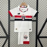 Camiseta Sao Paulo 1ª Equipación Niño 2024-2025