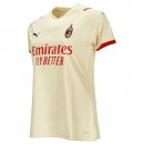 2ª Equipación Camiseta Futbols AC Milan Mujer 2021-2022