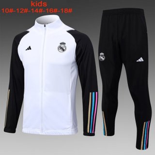 Ninos Chandal Real Madrid 2024 Blanco 2