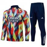 Sudadera De Training Arsenal 2025-2026 Azul Rojo 5 Sudadera De Training Arsenal 2025-2026 Azul Rojo 5