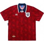 2ª Equipación Replica Camiseta Inglaterra Retro 1994 Rojo