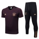 Entrenamiento Alemania Conjunto Completo 2022-2023 Rojo Negro