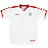 2ª Equipación Replica Camiseta Dinamarca Retro 1998 Blanco