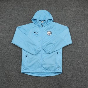 Rompevientos Manchester City Conjunto Completo 2021-2022 Azul Claro