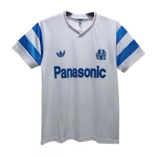 1ª Equipación Replica Camiseta Marsella Retro 1990 Blanco