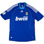 2ª Equipación Replica Camiseta Real Madrid Retro 2008 2009 Azul 2ª Equipación Replica Camiseta Real Madrid Retro 2008 2009 Azul