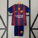 Camiseta Barcelona 1ª Equipación Retro Niño 2014 2015