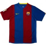 1ª Equipación Replica Camiseta Barcelona Retro 2006 2007 Azul Rojo