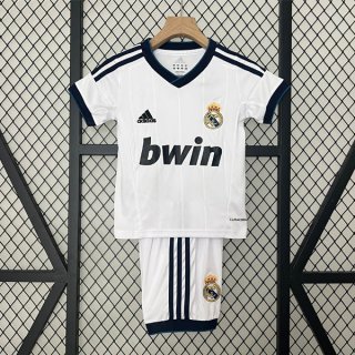 Camiseta Real Madrid 1ª Equipación Retro Niño 2012 2013