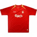 1ª Equipación Replica Camiseta Liverpool Retro 2005 Rojo