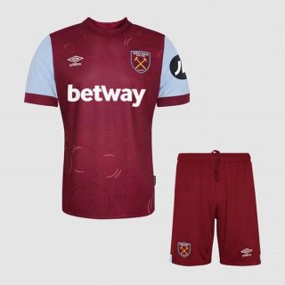 Camiseta West Ham 1ª Equipación Niño 2023-2024