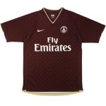 2ª Equipación Replica Camiseta Paris Saint Germain Retro 2006 2007 Marron 2ª Equipación Replica Camiseta Paris Saint Germain Retro 2006 2007 Marron