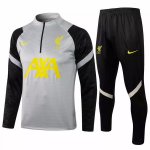 Chandal Liverpool 2021-2022 Gris Negro Amarillo Chandal Liverpool 2021-2022 Gris Negro Amarillo