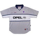 2ª Equipación Replica Camiseta Paris Saint Germain Retro 2000 Gris 2ª Equipación Replica Camiseta Paris Saint Germain Retro 2000 Gris