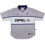 2ª Equipación Replica Camiseta Paris Saint Germain Retro 2000 Gris