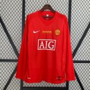 Tailandia Camiseta Manchester United 3ª Equipación ML Retro 2007 2008