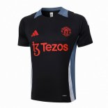 Camiseta Entrenamiento Manchester United 2024-2025 Negro