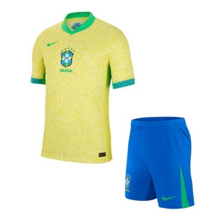 Camiseta Brasil 1ª Equipación Niño 2024