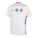 2ª Equipación Replica Camiseta Eslovaquia 2020 Blanco