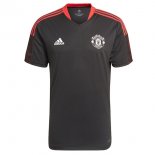 1ª Equipación Camiseta Entrenamiento Manchester United 2021-2022 Negro