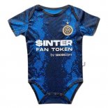 1ª Equipación Camiseta Inter Milan Bebé 2021-2022