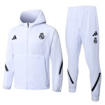 Chandal Con Capucha Real Madrid 2026-2027 Blanco Chandal Con Capucha Real Madrid 2026-2027 Blanco