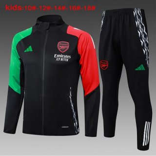 Ninos Chandal Arsenal 2024-2025 Negro